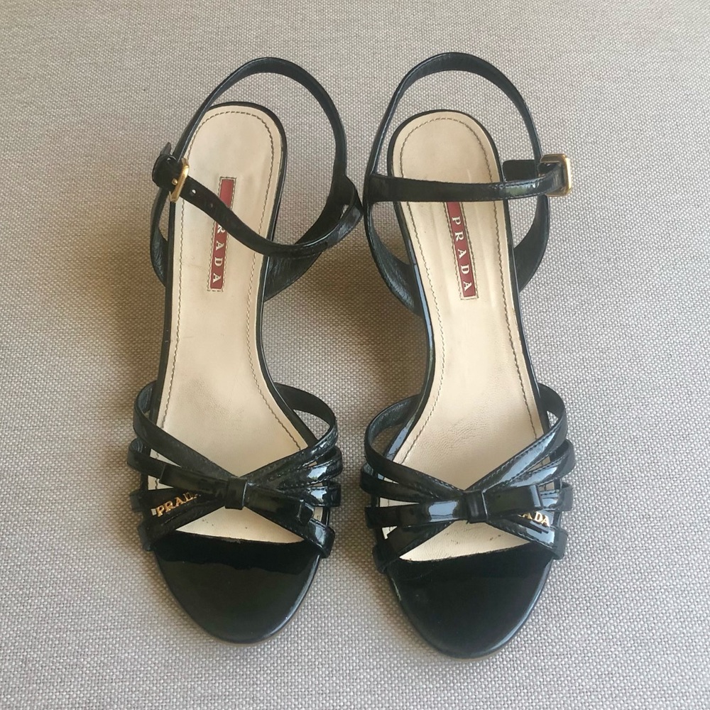 ☀️SALE☀️ Prada Cork Wedge Sandals